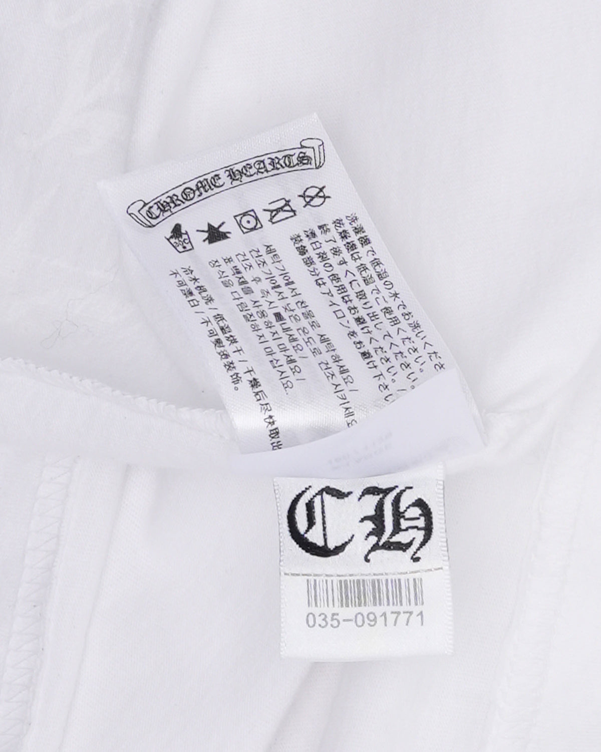 Neck Logo Long Sleeve T-Shirt