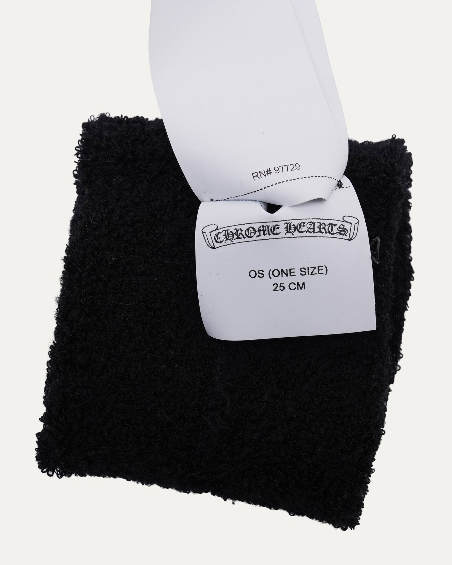 Pony Hair Cross Patch Wrist Sweatbands