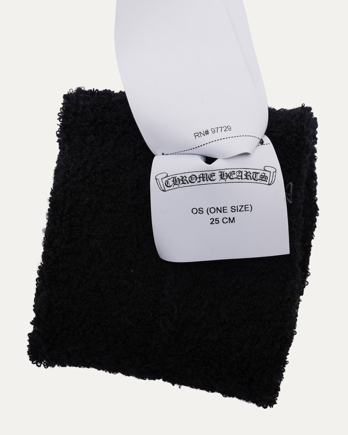 Pony Hair Cross Patch Wrist Sweatbands
