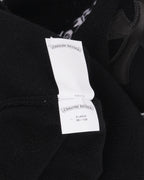Cross Patch Cashmere Blend Hooded Sweater