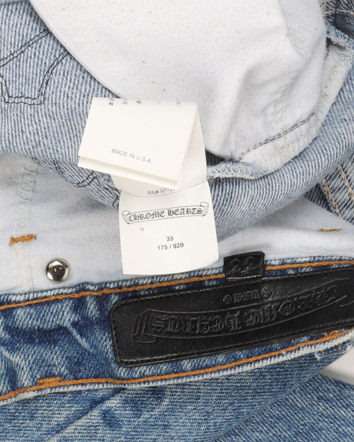 Levi's Leather Cross Jeans