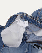 Levi's Orange Tab 505 Cross Patch Jeans