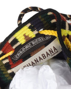 Guanabana Silver Embellished Cross Patch Bag