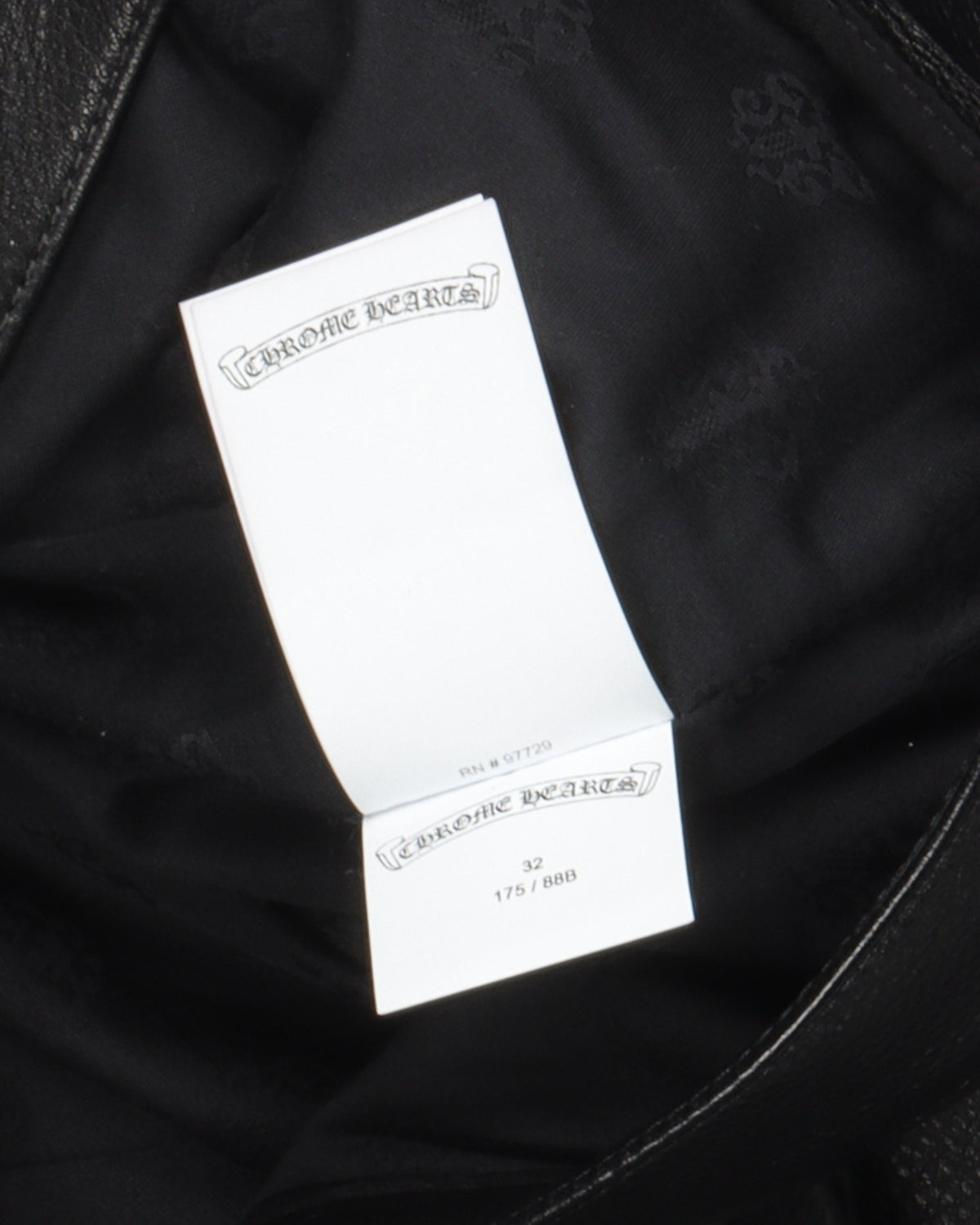Leather Fleur Knee Carpenter Pants