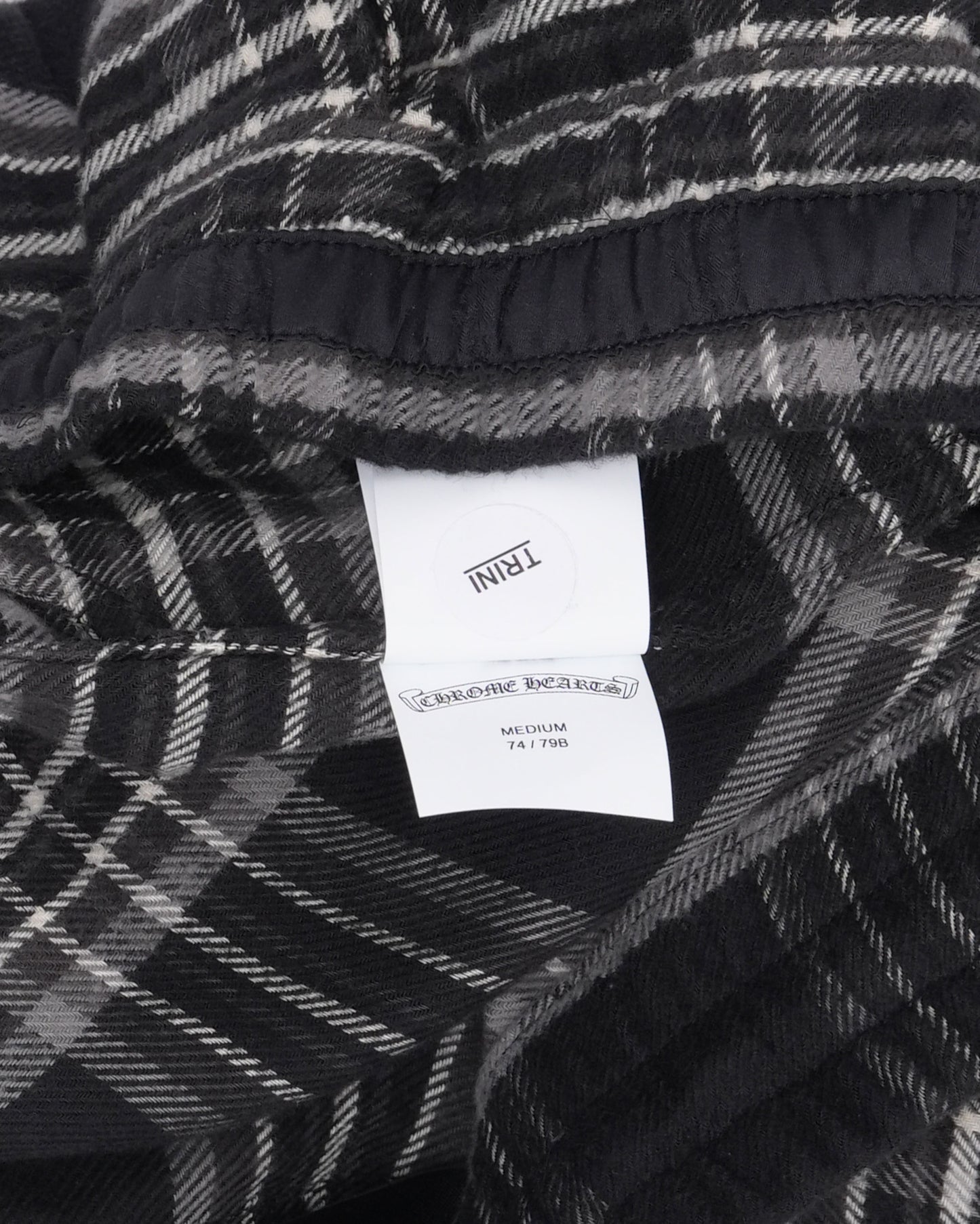 After School Cross Patch Flannel Shorts
