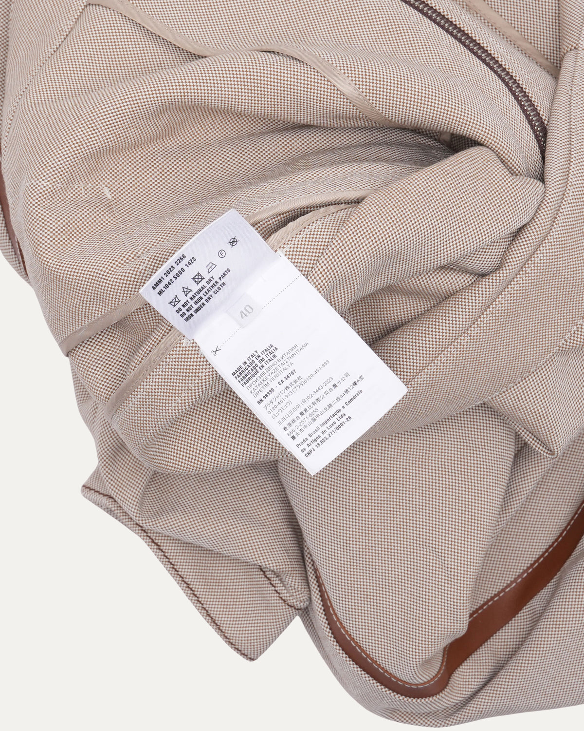 Canvas Zip-Up Jacket