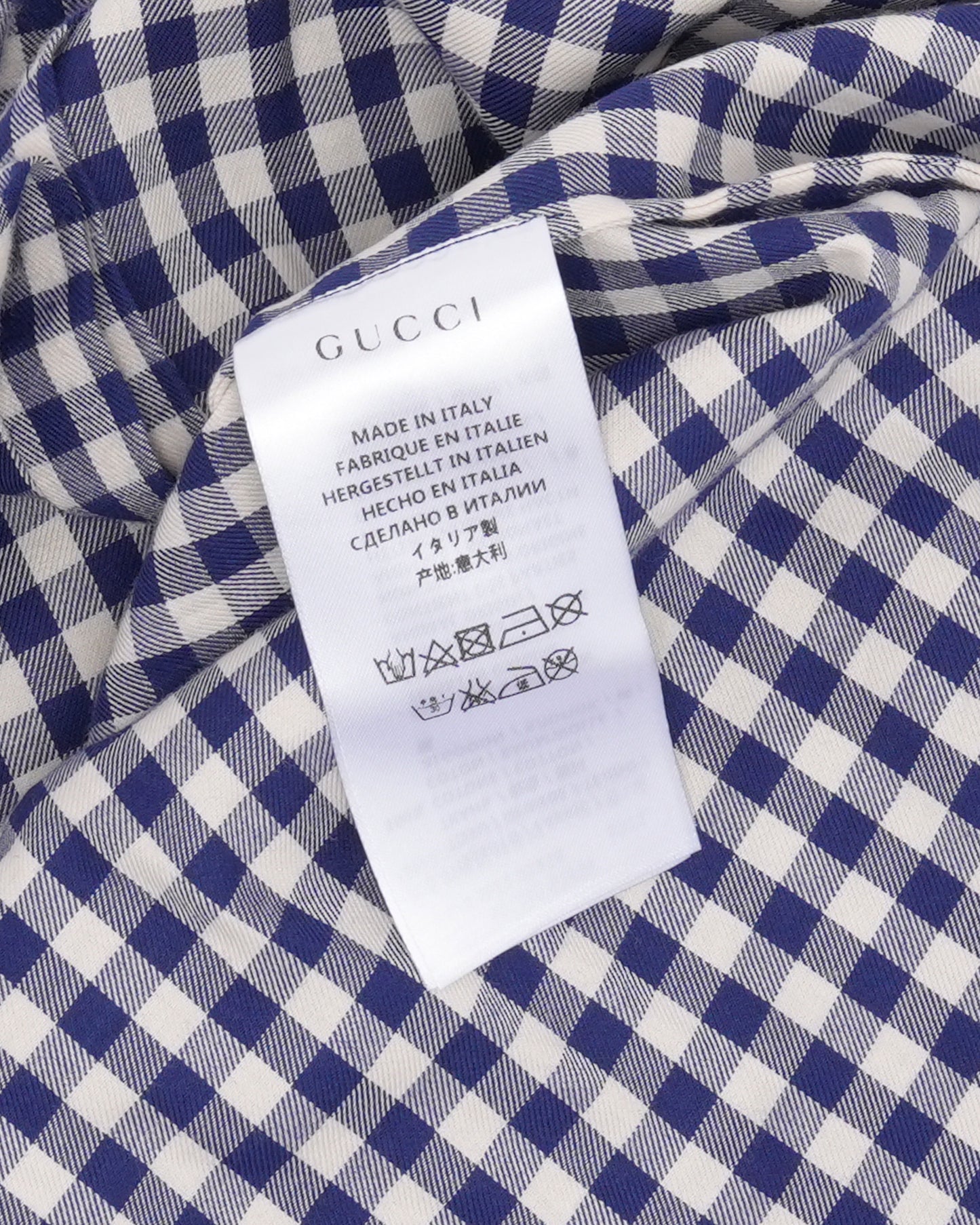 Gingham Check Shirt