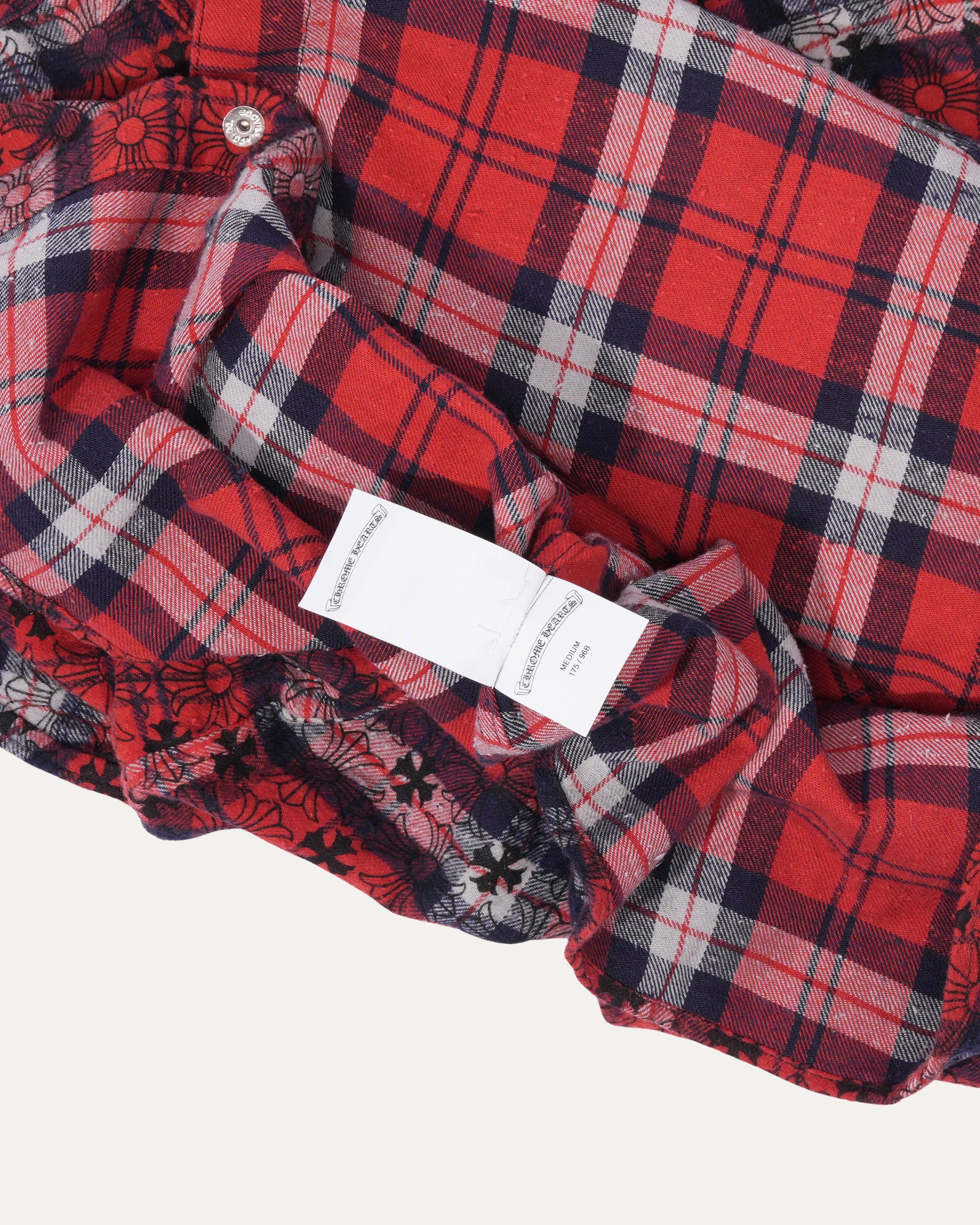 Cross Patch Flannel Shirt