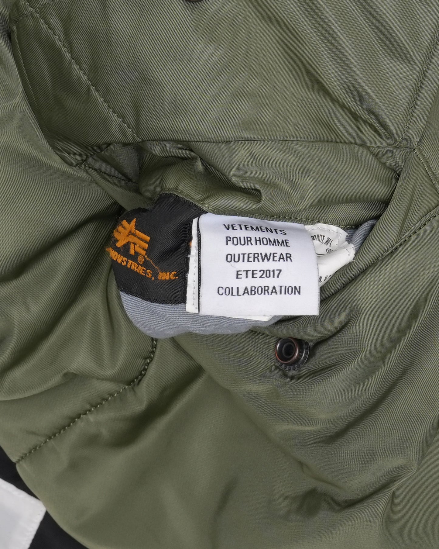 Alpha Industries Reversible Flag MA-1 Bomber Jacket