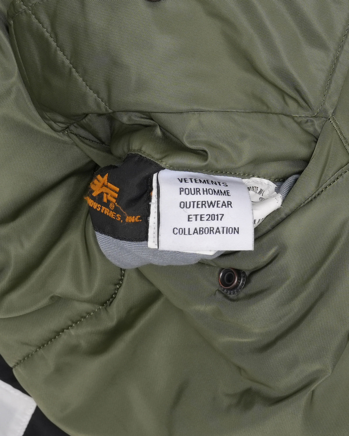 Alpha Industries Reversible Flag MA-1 Bomber Jacket