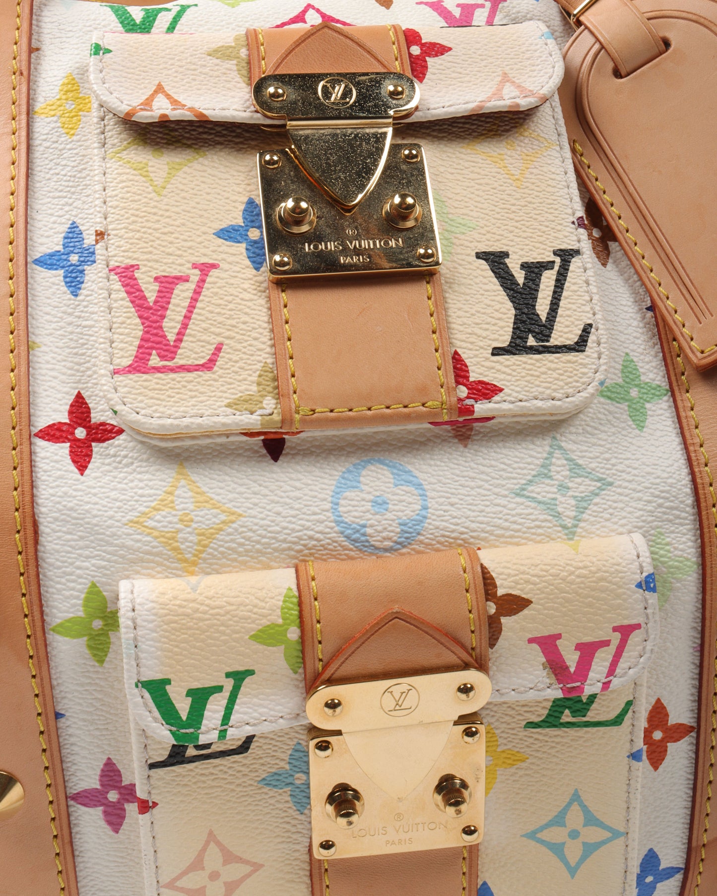 Takashi Murakami Multicolor Keepall 45