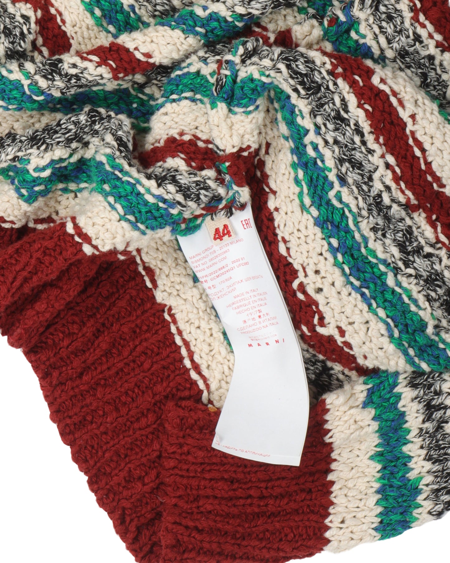 Cropped Tie Cardigan