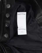 Leather Cargo Pants