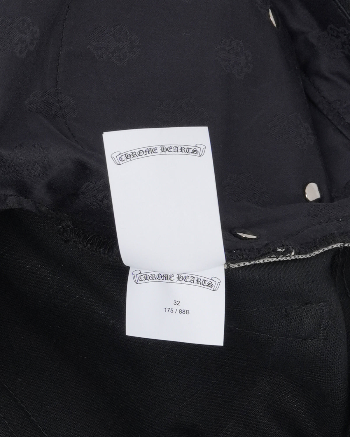 Raw Selvedge Cross Patch Fleur Knee Jeans