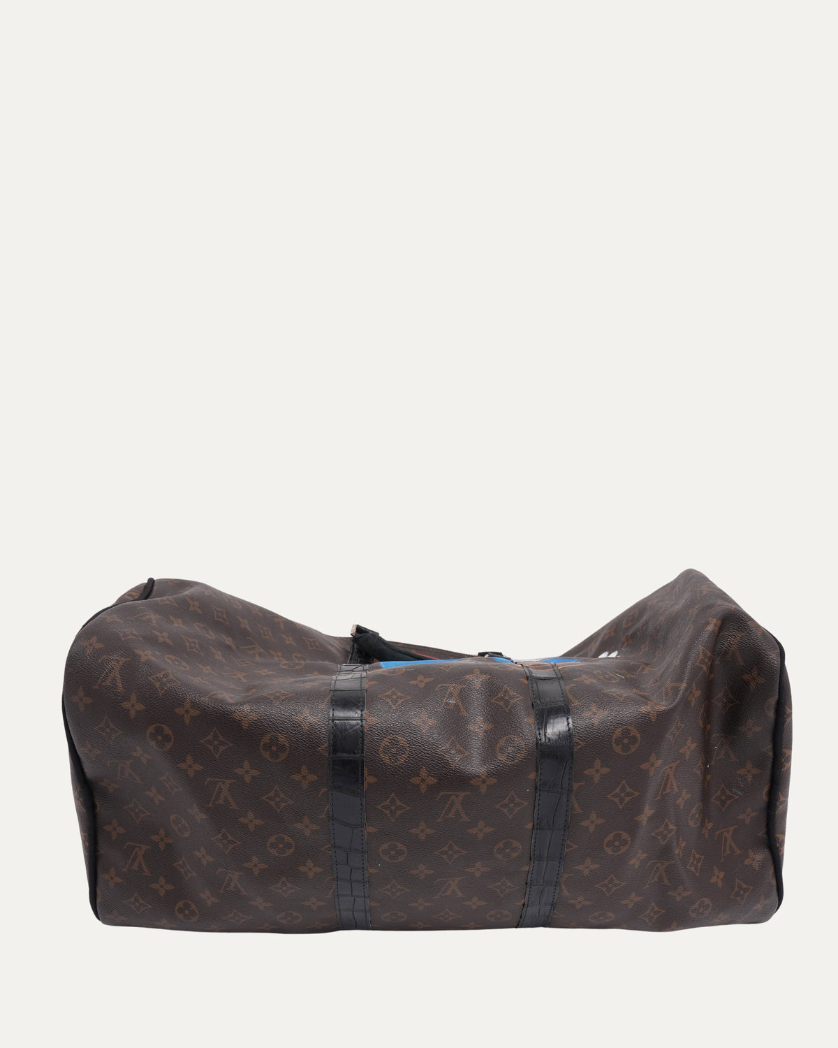 Custom Mario Monogram Keepall Duffle Bag