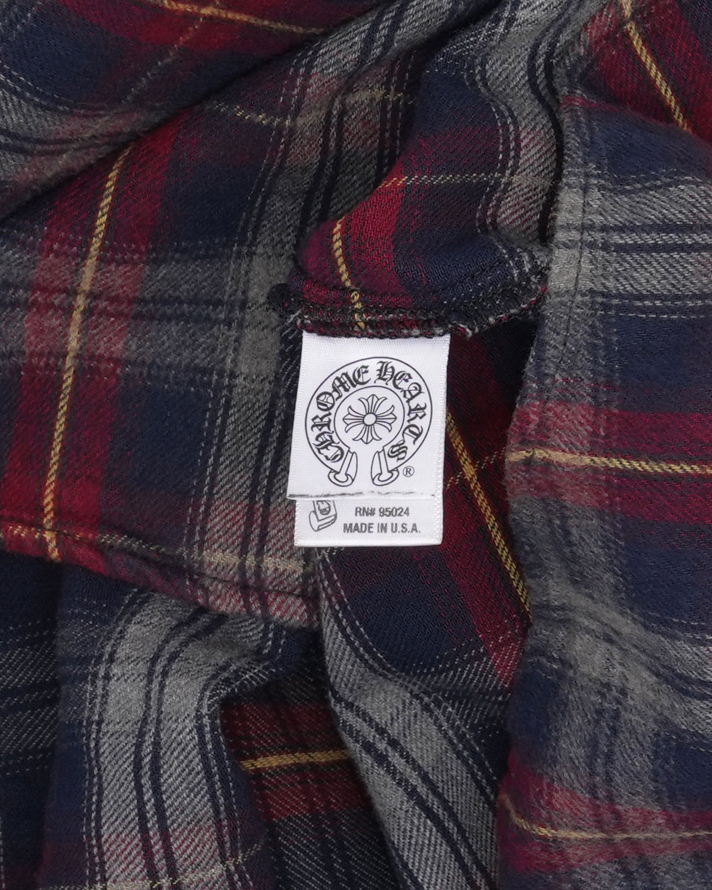 Cross Patch Vine Button Flannel Shirt
