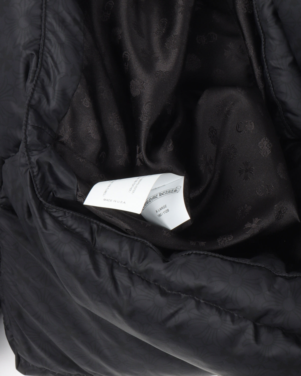Tonal Monogram Puffer Jacket with Packable Hood
