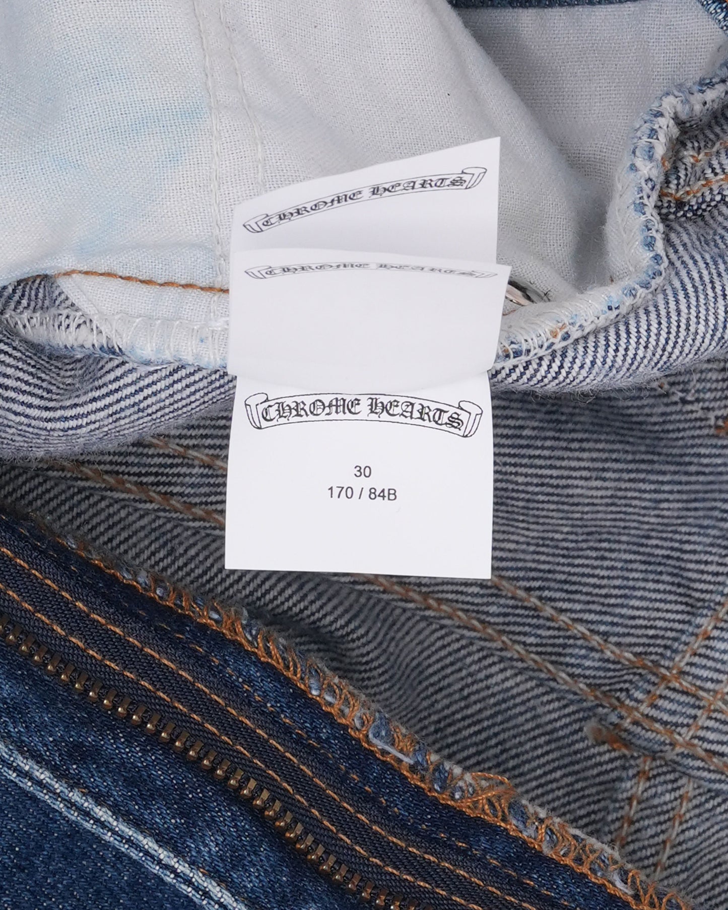 Levi's 517 Orange Tab Cross Patch Jeans