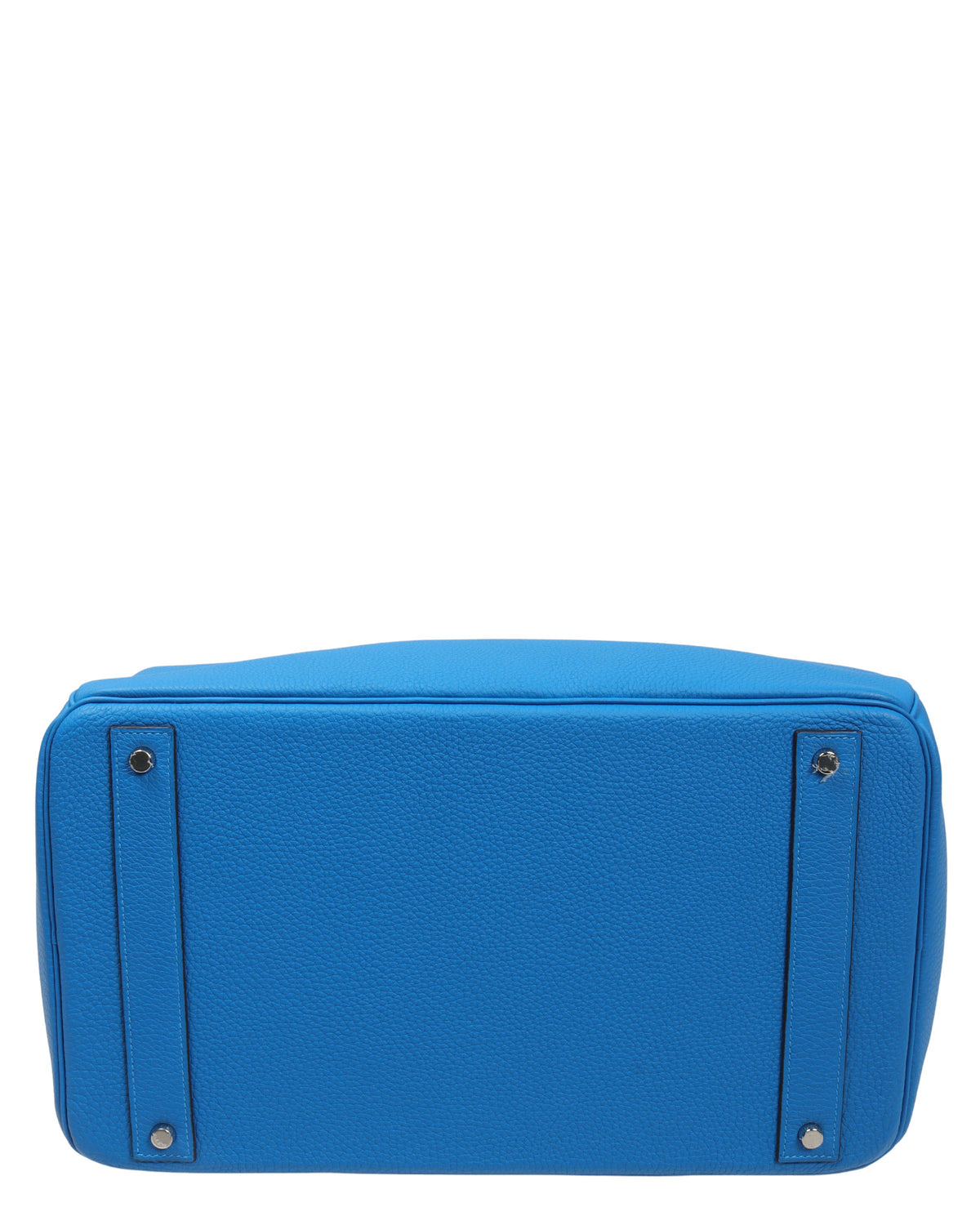 HAC Birkin 40 Togo Calfskin Bleu Hydra