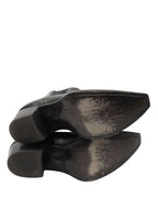Turn-Up Toe Ankle Boots