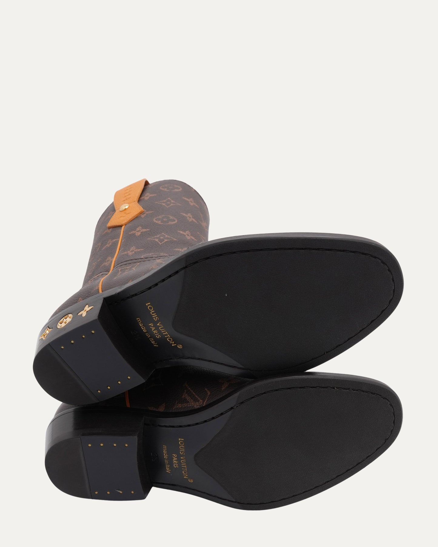 Monogram Cowboy Boots