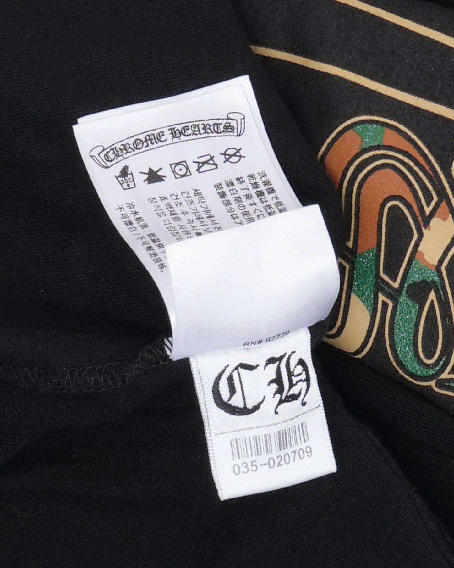 Camouflage Cemetery Cross Pocket T-Shirt