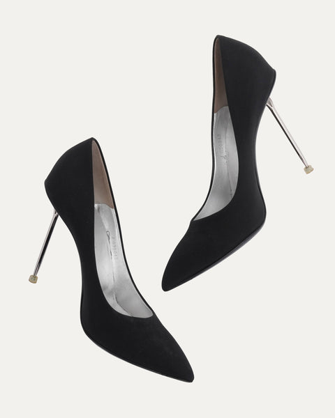 SS 2014 Silk Needle Stiletto Heels – Justin Reed