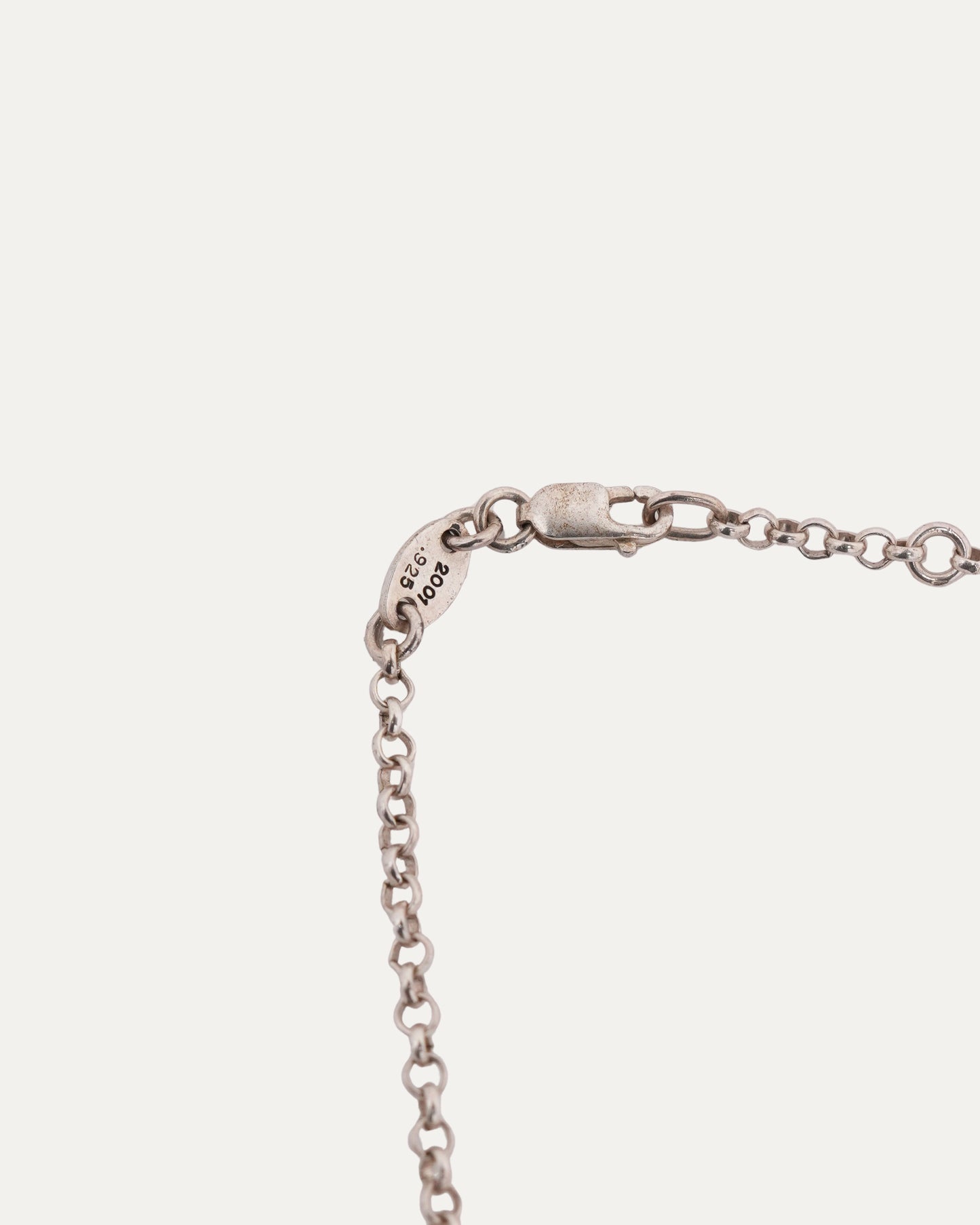 Ring & Cross Charm Hand Chain Bracelet
