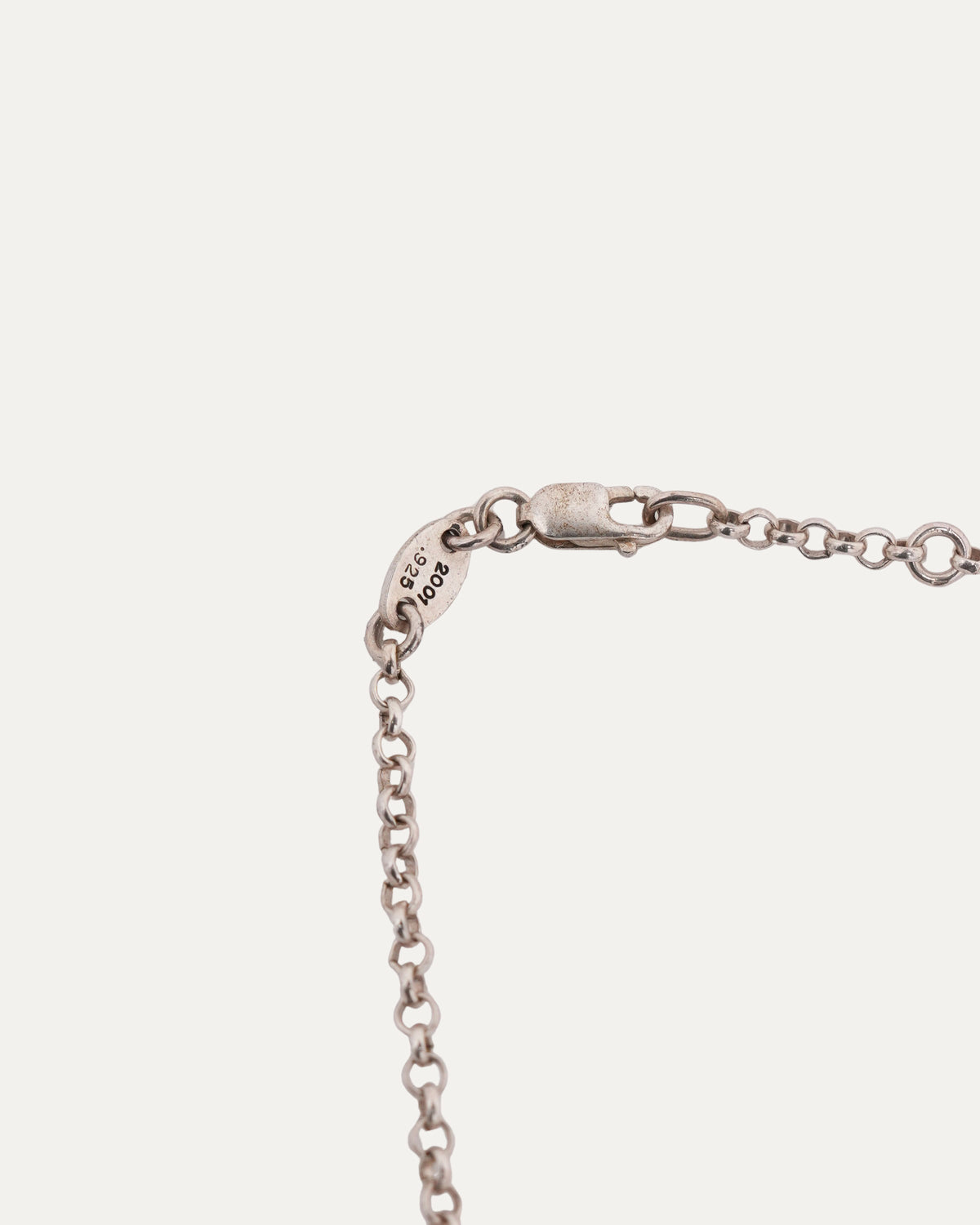 Ring & Cross Charm Hand Chain Bracelet
