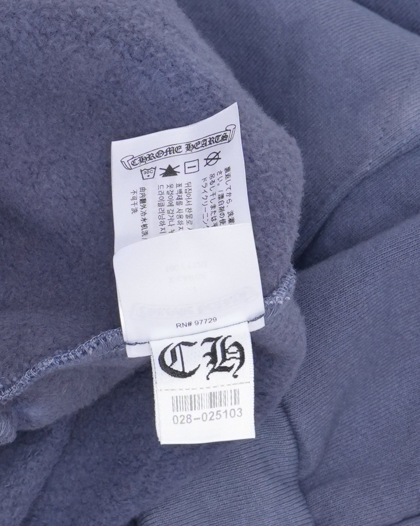Drake Certified Chrome Hand Dyed Hoodie