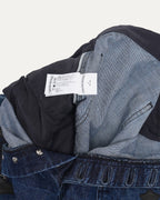 Turbo Diesel Cross Patch Double Knee Jean Shorts