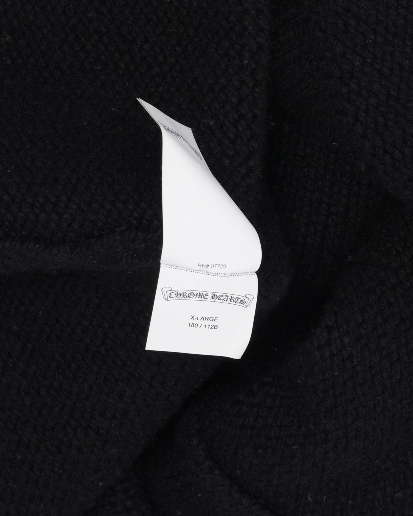 Cross Patch Hooded Sweater