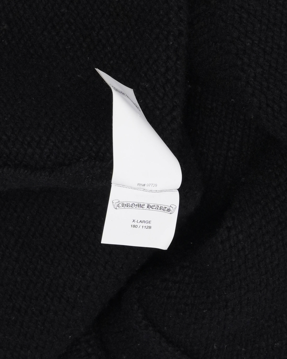Cross Patch Hooded Sweater