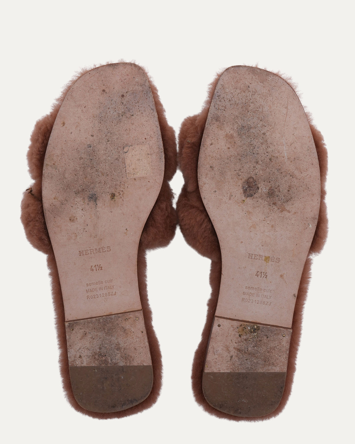 Shearling Sandals