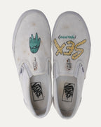 Matty Boy Hand-Painted 'Sex Machine' Vans Slip-On Sneakers