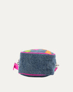 Denim Cross Patch Taka Bag