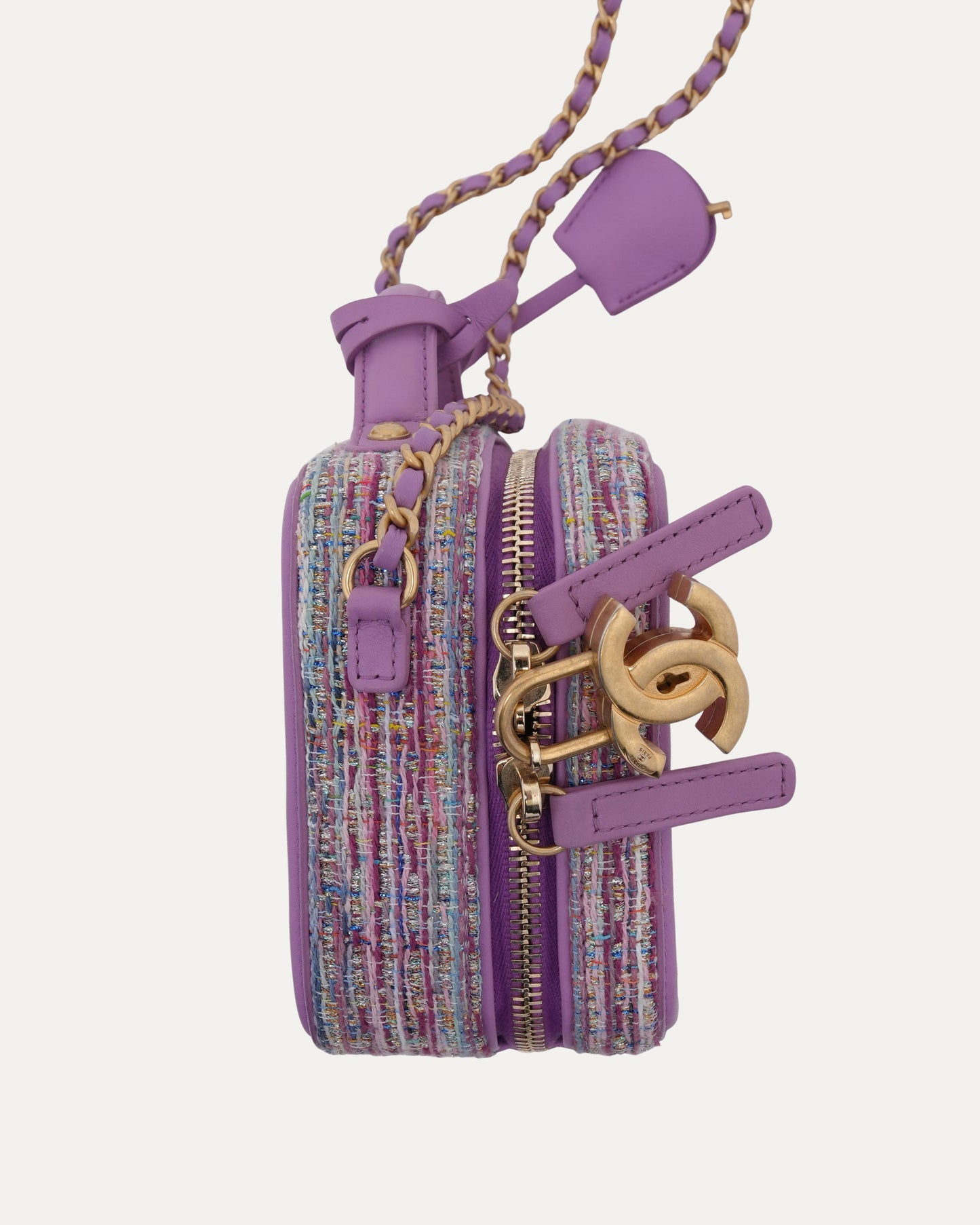 Tweed Filigree Vanity Case