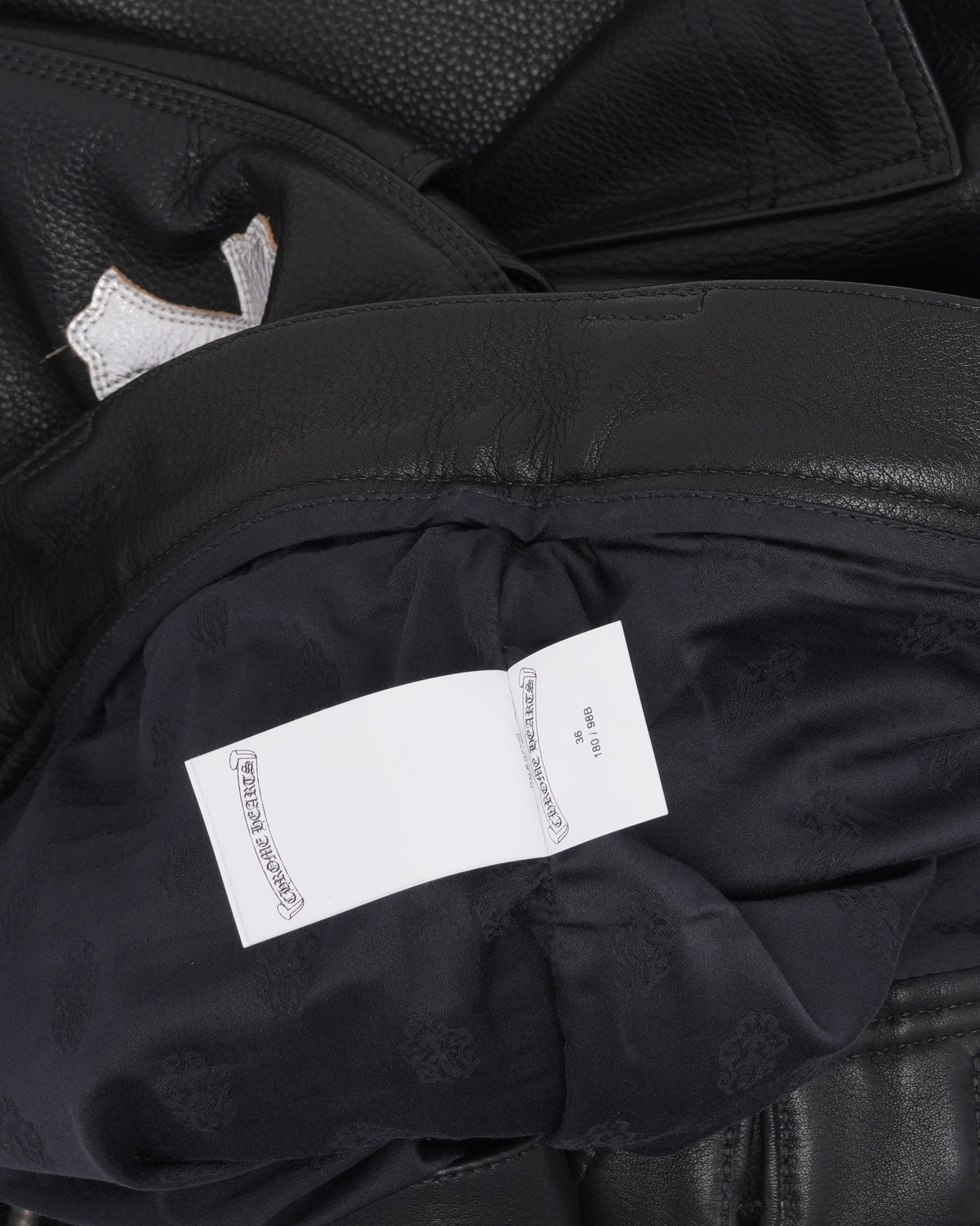 Fleur Knee Leather Carpenter Pants