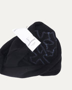 Cross Patch Cashmere Mask