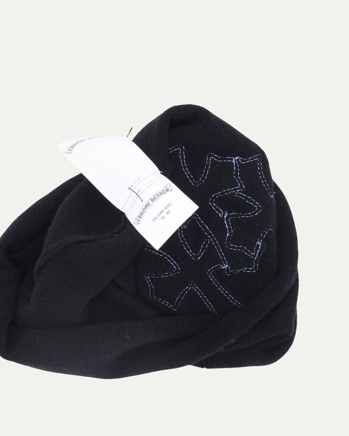 Cross Patch Cashmere Mask