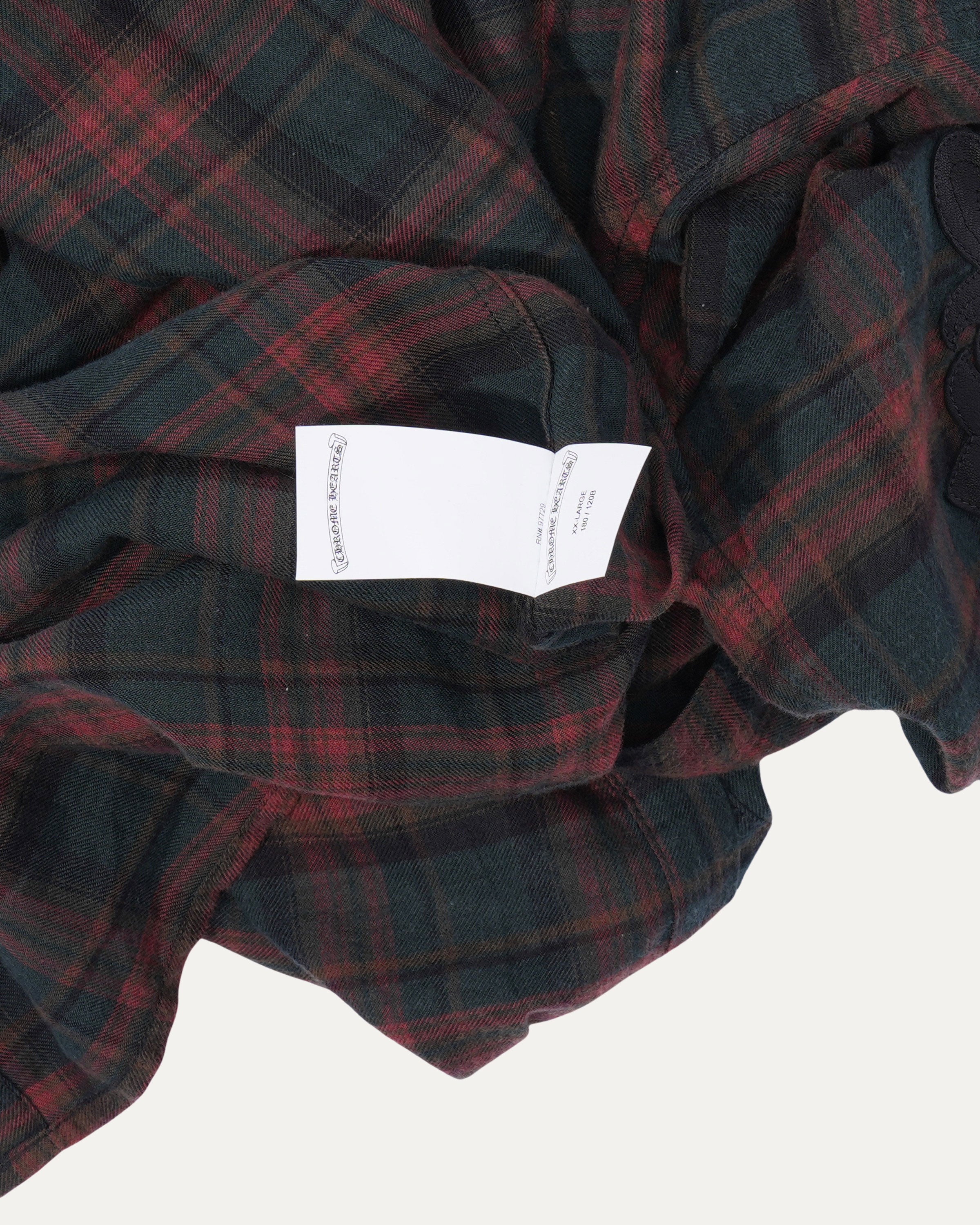 Cross Patch Flannel Shirt