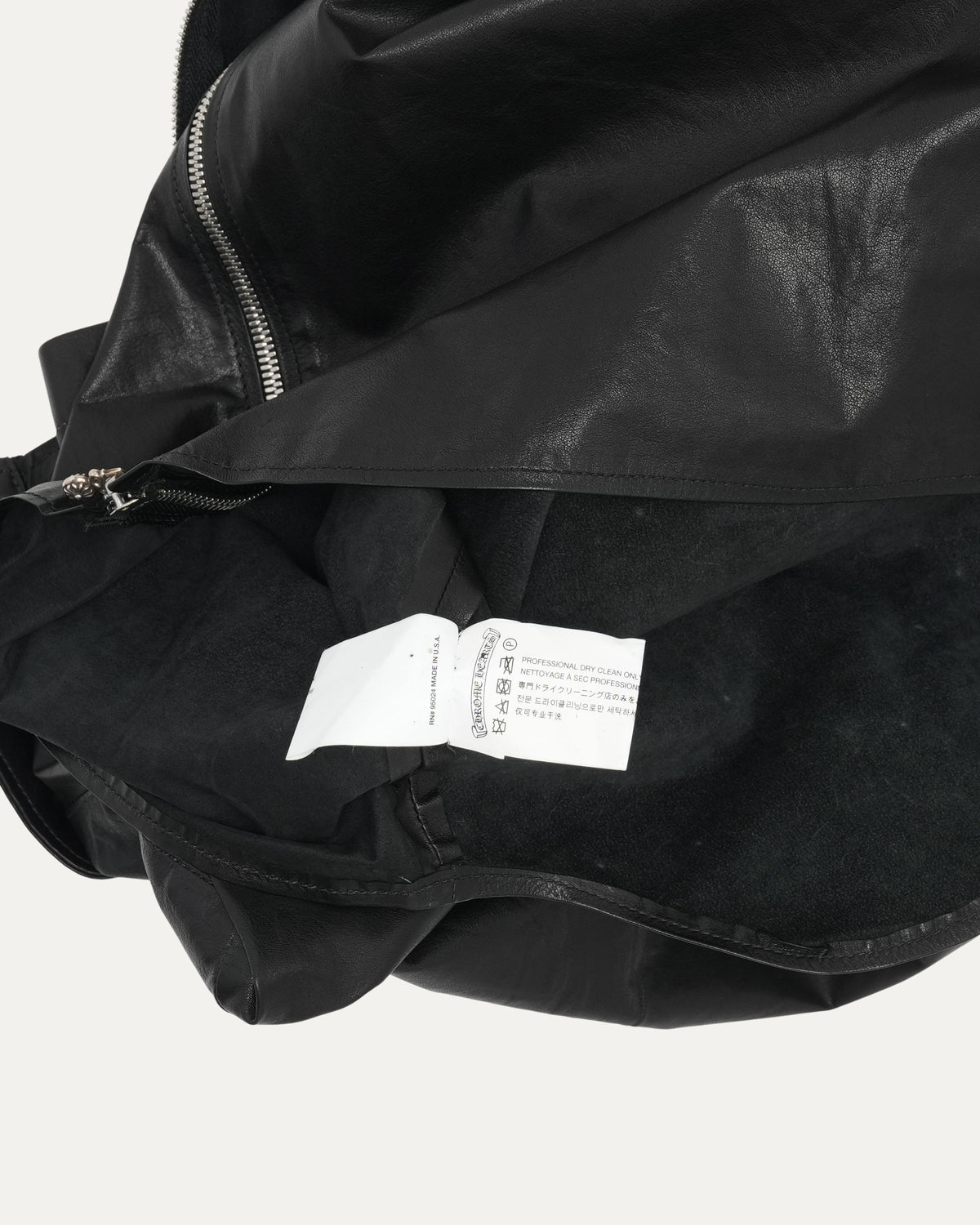 Short Sleeve Leather Shirt