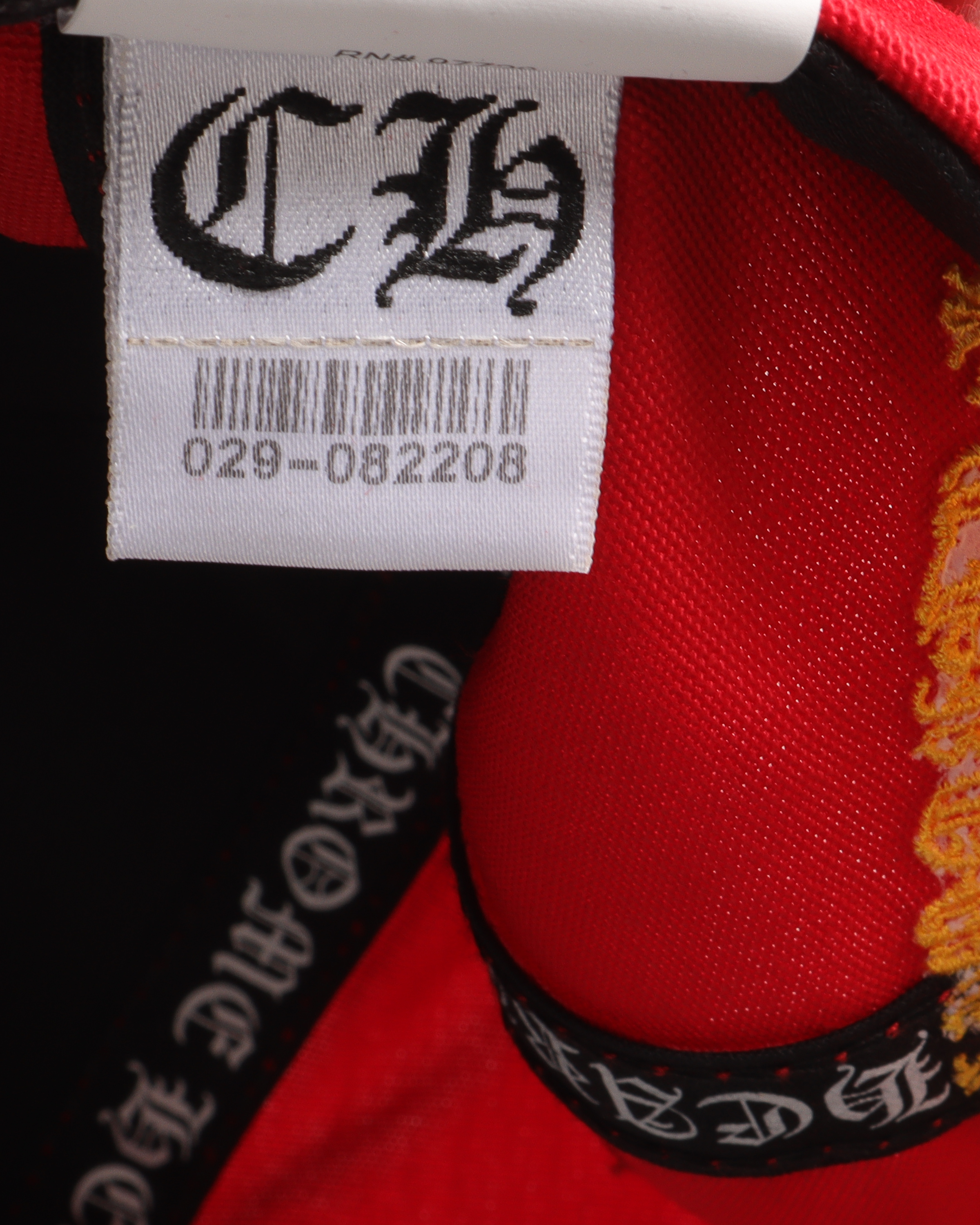 Red CH ButtonBaseball Hat