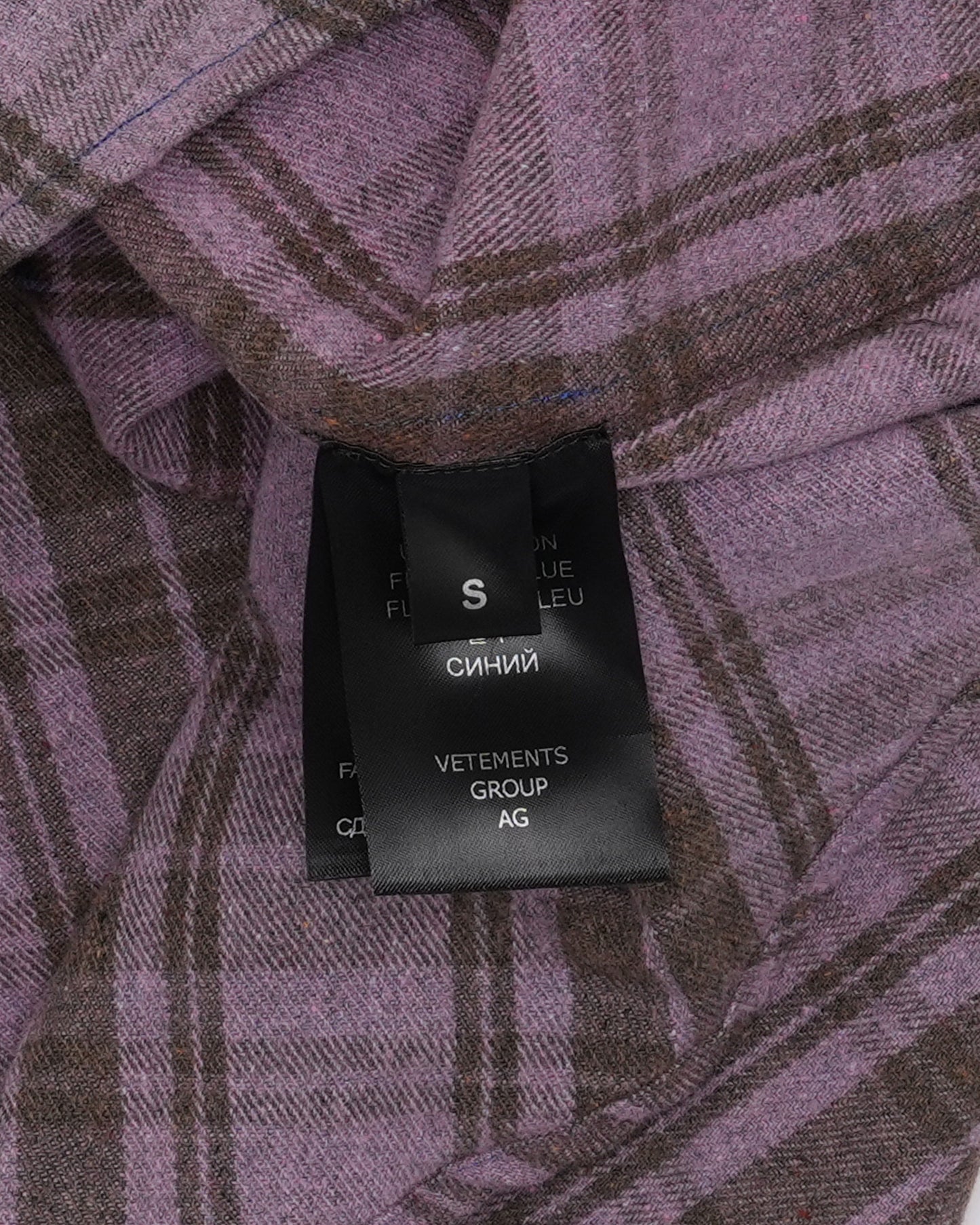 Bleached Flannel Shirt
