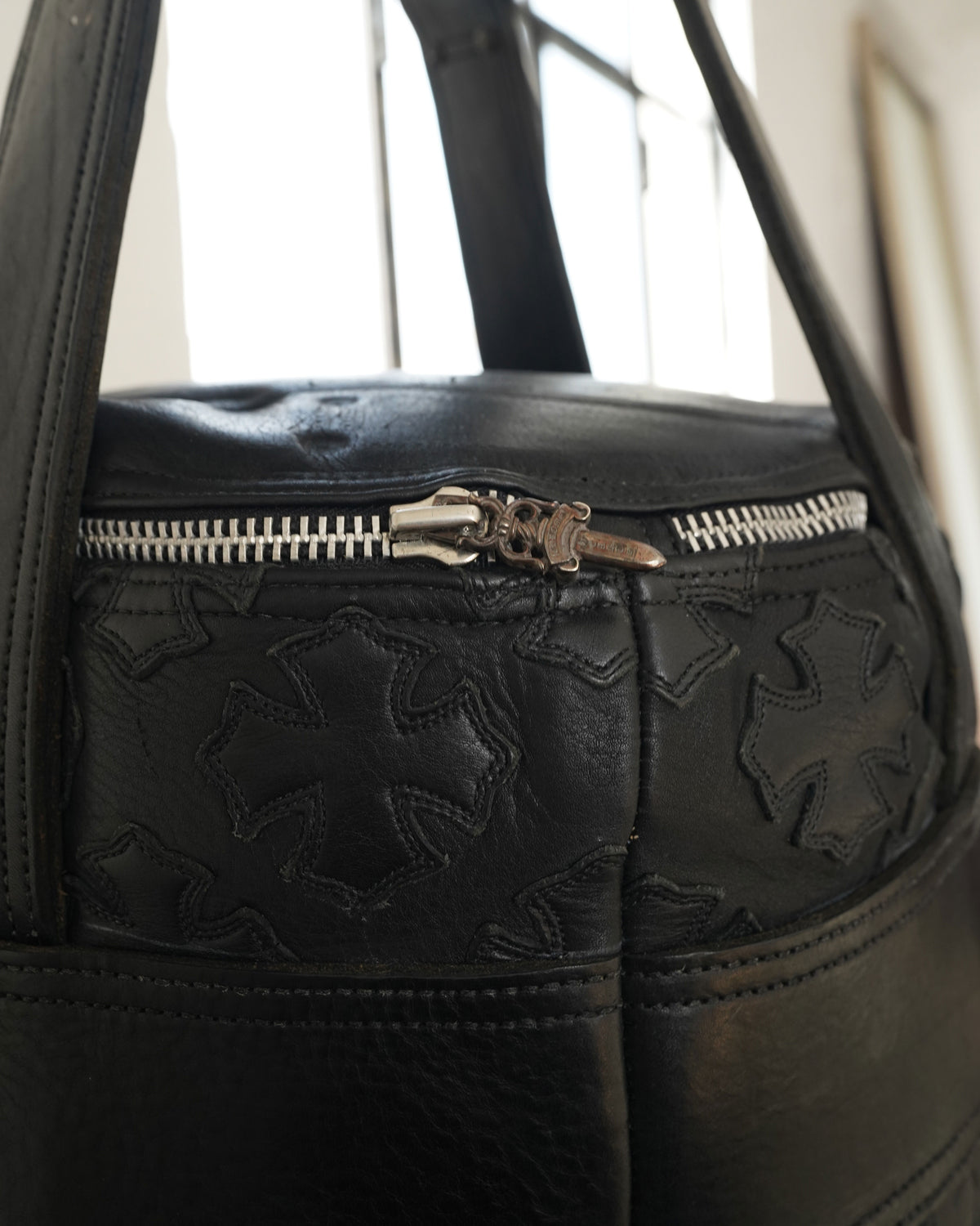 Leather Cross Patch Punching Bag (2018)
