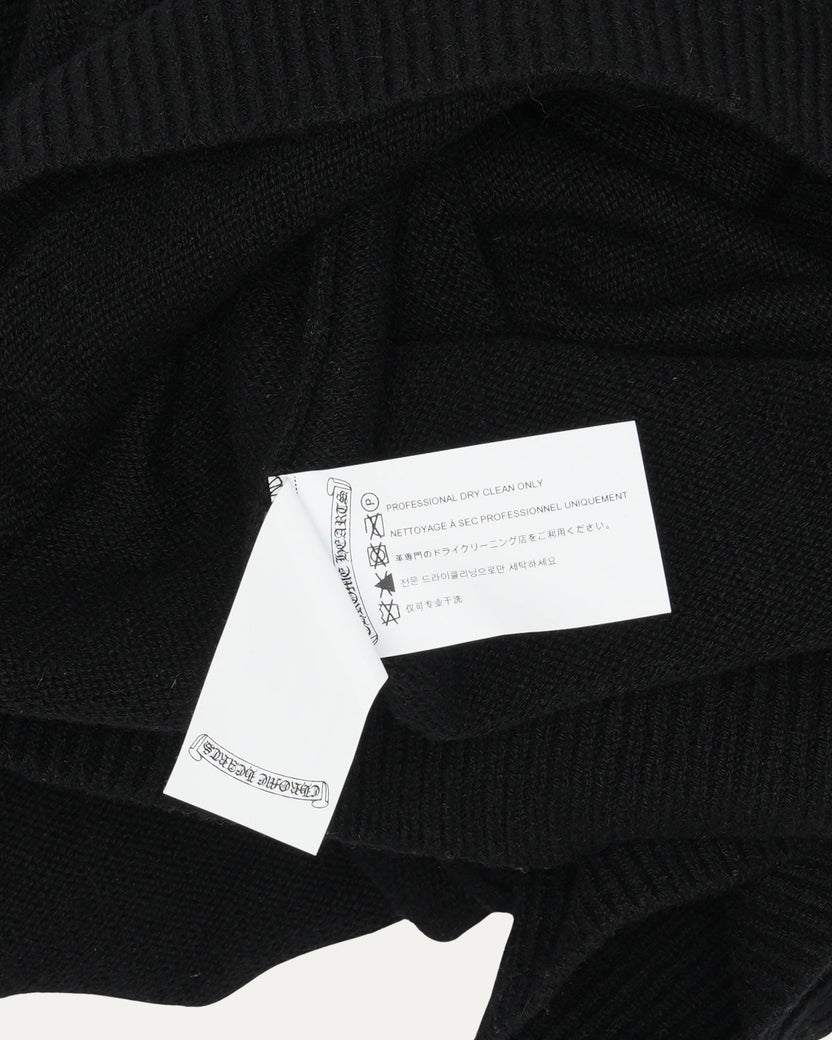 Cashmere Cross Patch Hoodie