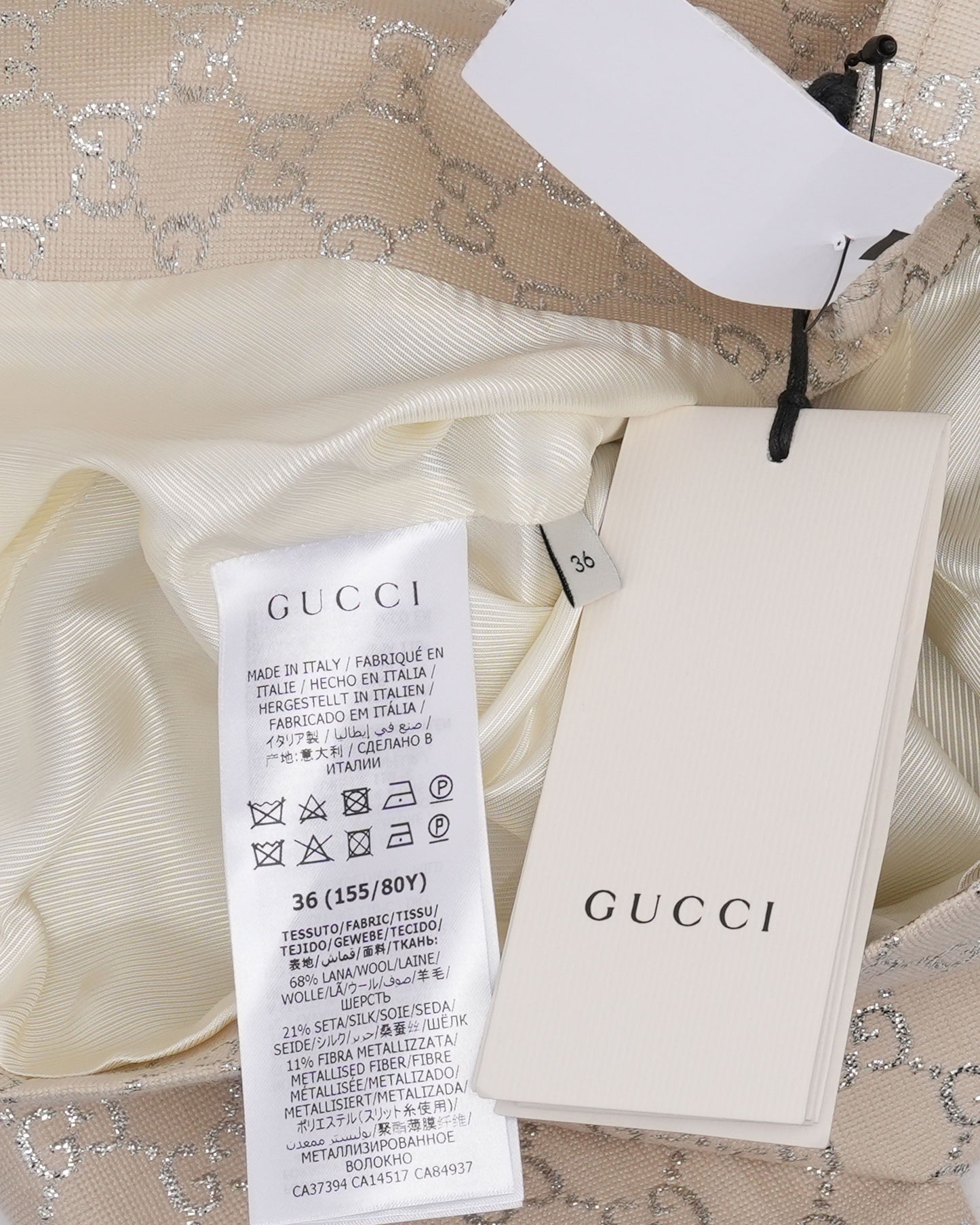 Cropped Monogram Blazer