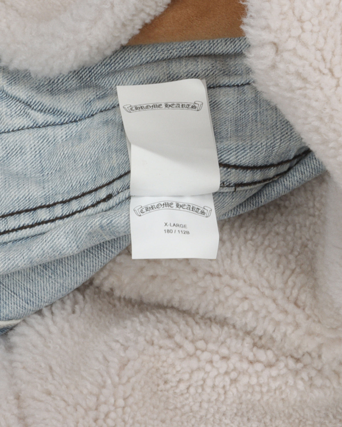 Shearling Denim Jacket