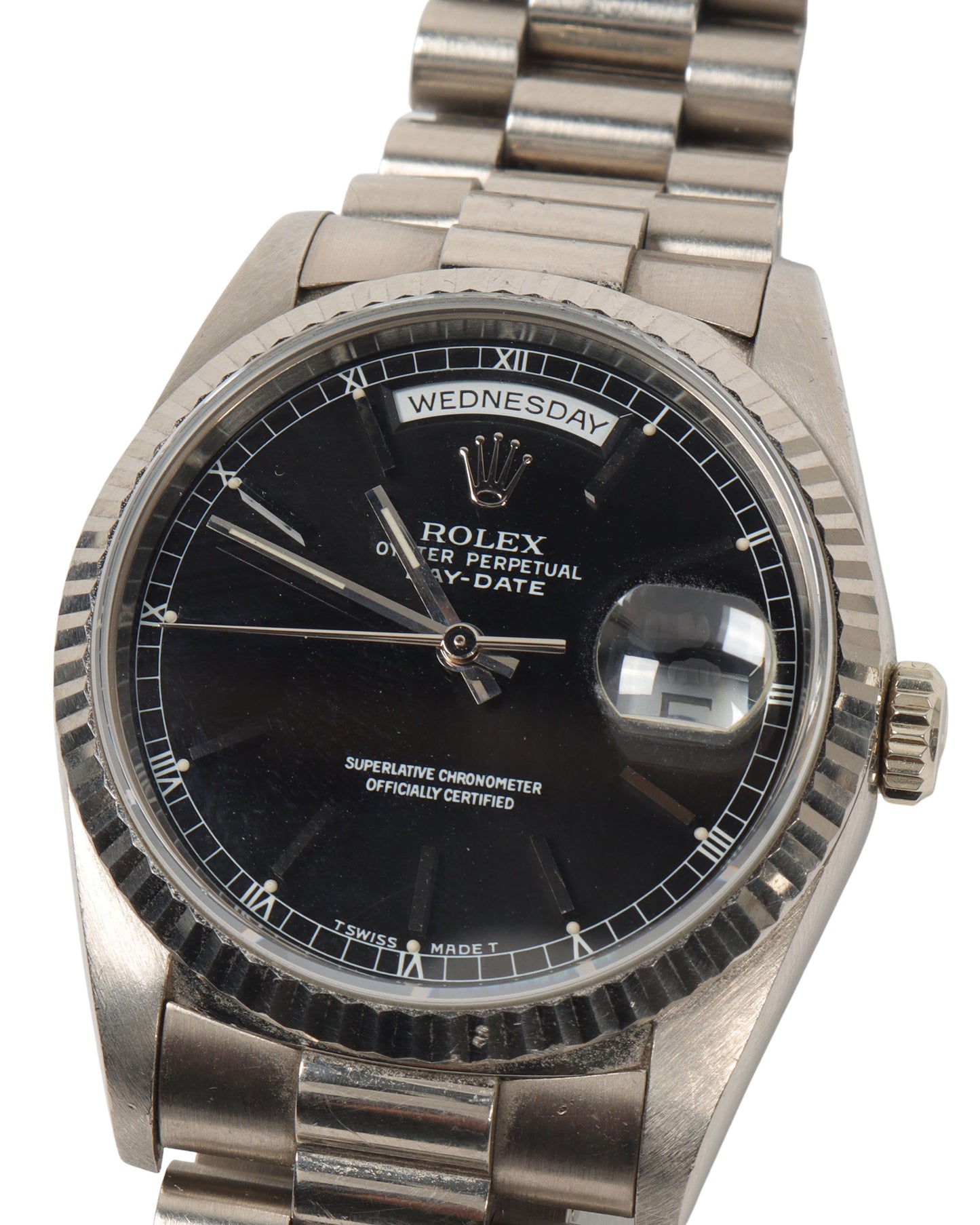 18k White Gold Day-Date