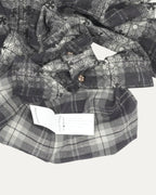 Cross Patch Monogram Flannel Shirt